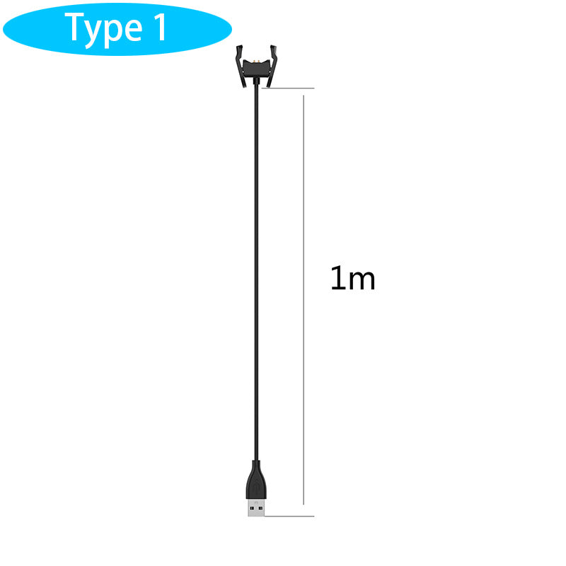 20cm/30cm/1m Replacement Charger Cable USB Fast Charging Data Cable for Xiaomi Mi Band 4 Charger Smart Watch Charge