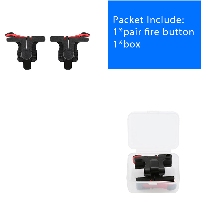 2pcs/lot PUBG Moible Controller Gamepad Free Fire L1 R1 Trigger PUGB Mobile Keypads Grip L1R1 Joystick For IPhone Android Phone