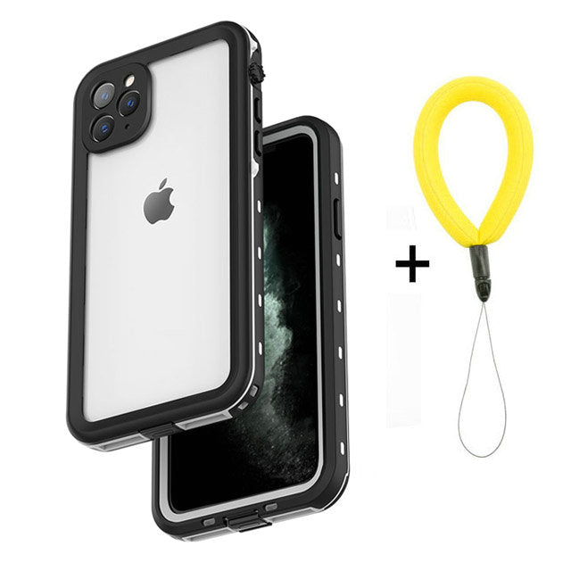 360 Full Protection IP68 Waterproof Case For IPhone 12 Pro Max 12 Mini IPhone 11 11Pro X Xs XR Cover Diving Swimming Funda Coque