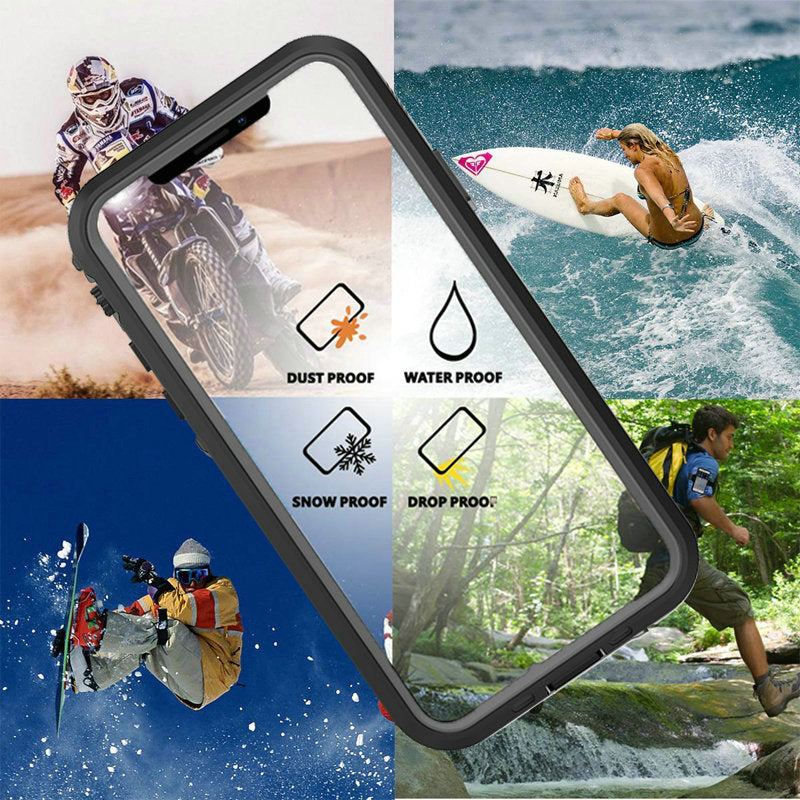 360 Full Protection IP68 Waterproof Case For IPhone 12 Pro Max 12 Mini IPhone 11 11Pro X Xs XR Cover Diving Swimming Funda Coque