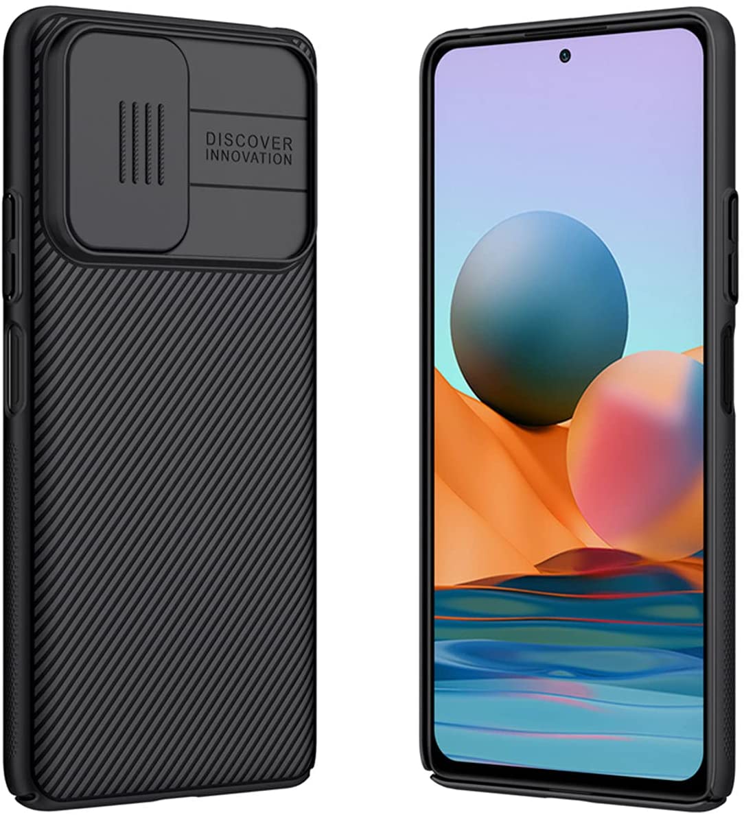 SZAMBIT XiaoMi Cover, CamShield Series Cover with Sliding Camera Cover, Slim and Stylish Protective Cover for XiaoMi - Black