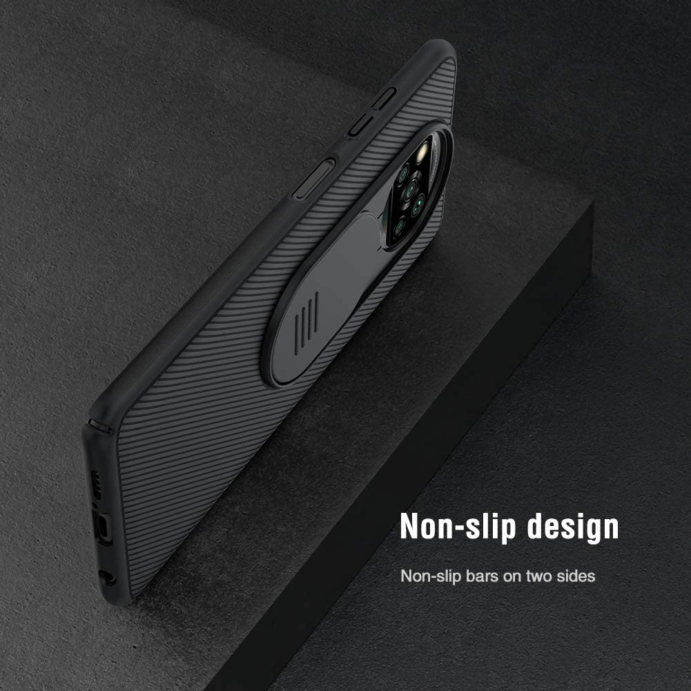 SZAMBIT XiaoMi Cover, CamShield Series Cover with Sliding Camera Cover, Slim and Stylish Protective Cover for XiaoMi - Black