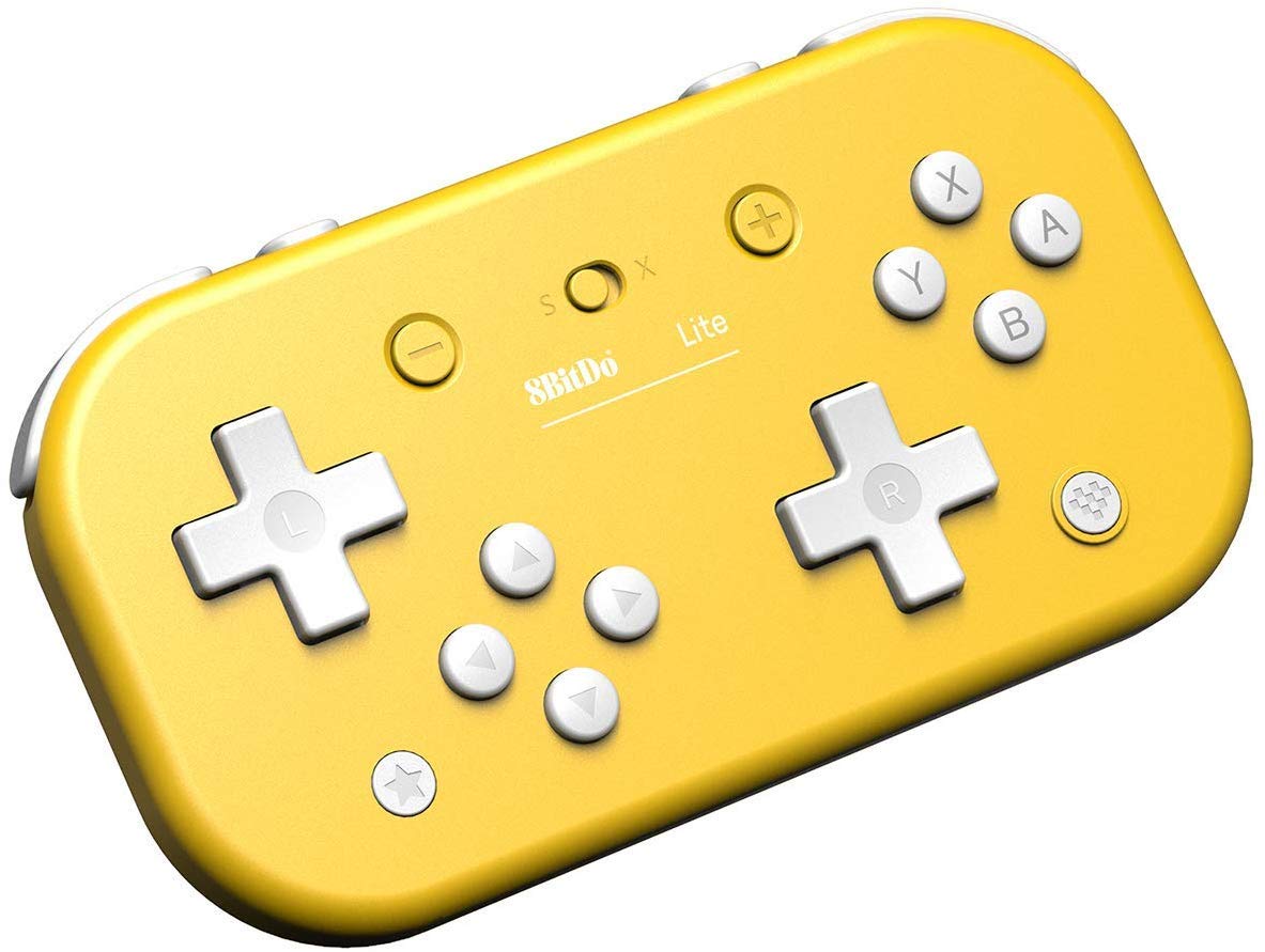 8Bitdo Lite Bluetooth Gamepad for Switch Lite, Switch & Windows (Yellow Edition)