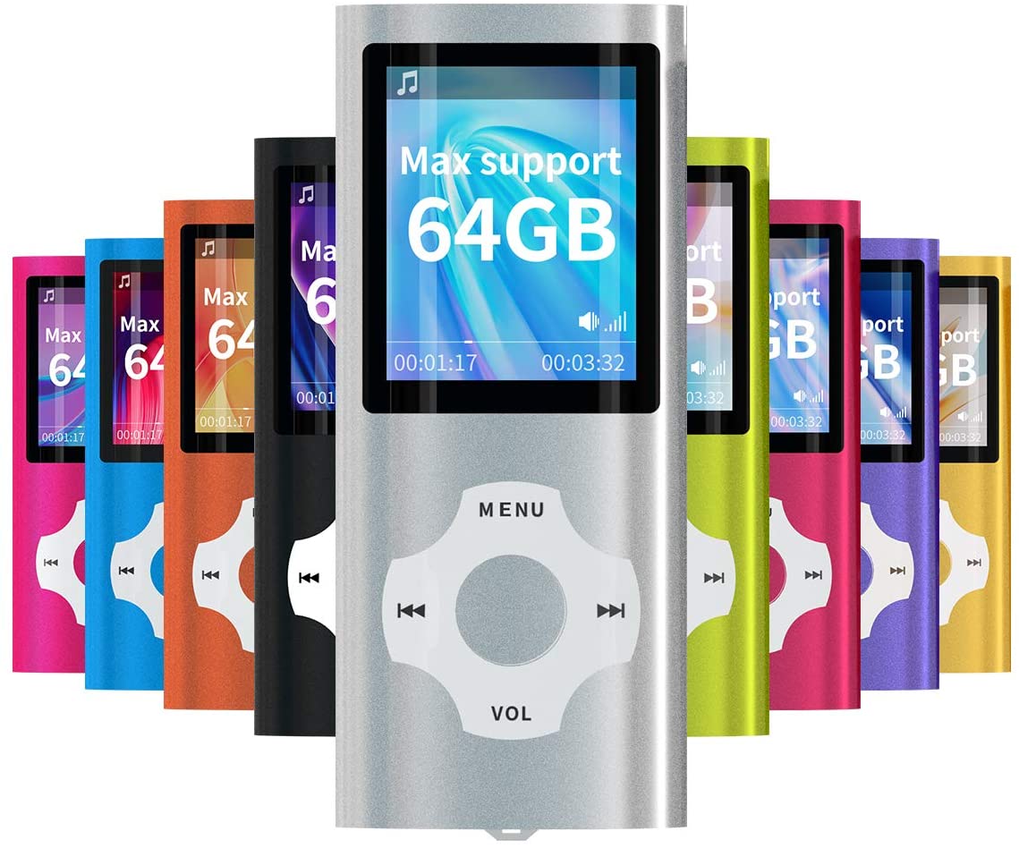 MP3/MP4 Portable Player,1.8 Inch LCD Screen,Max Support 64GB