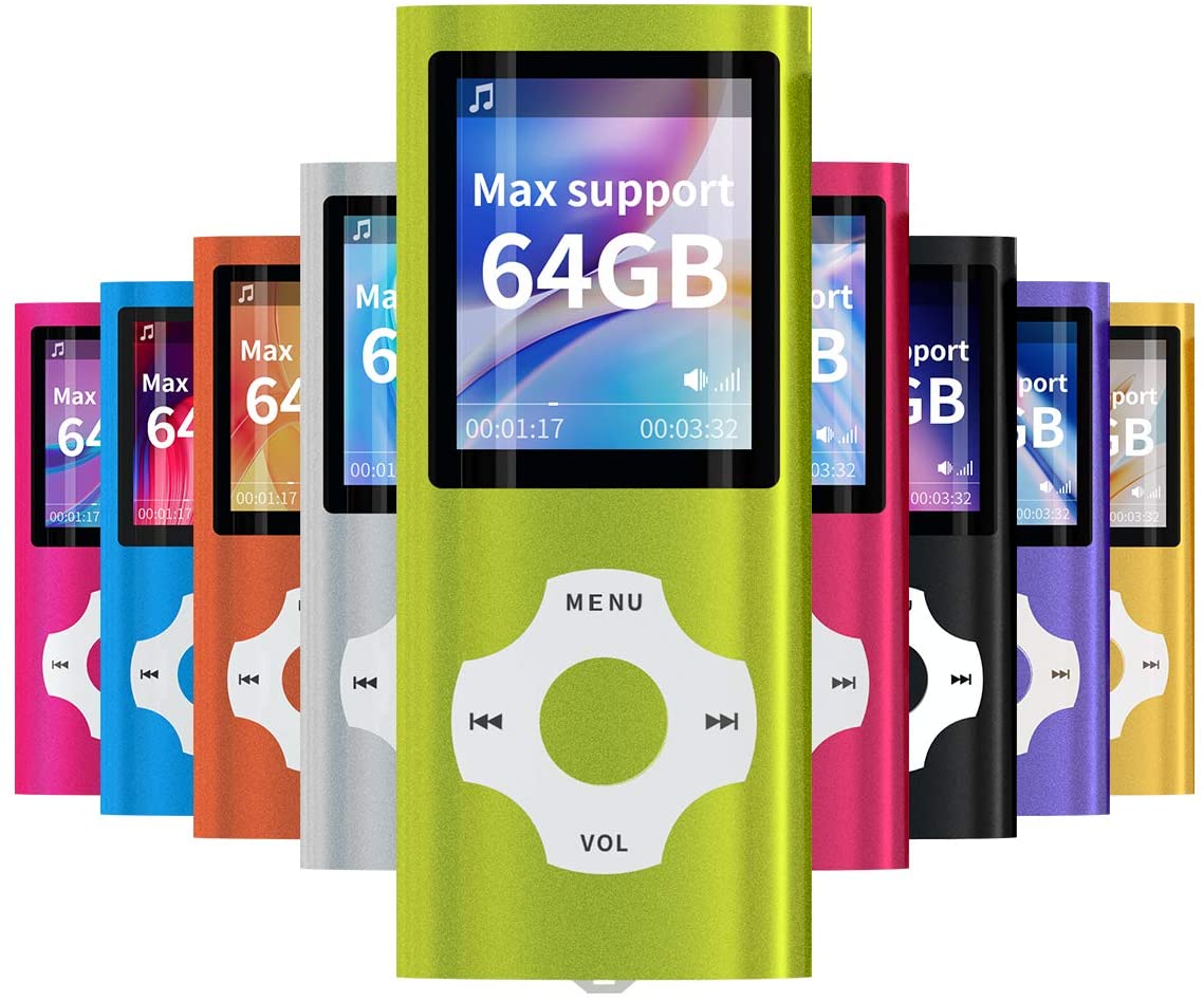 MP3/MP4 Portable Player,1.8 Inch LCD Screen,Max Support 64GB