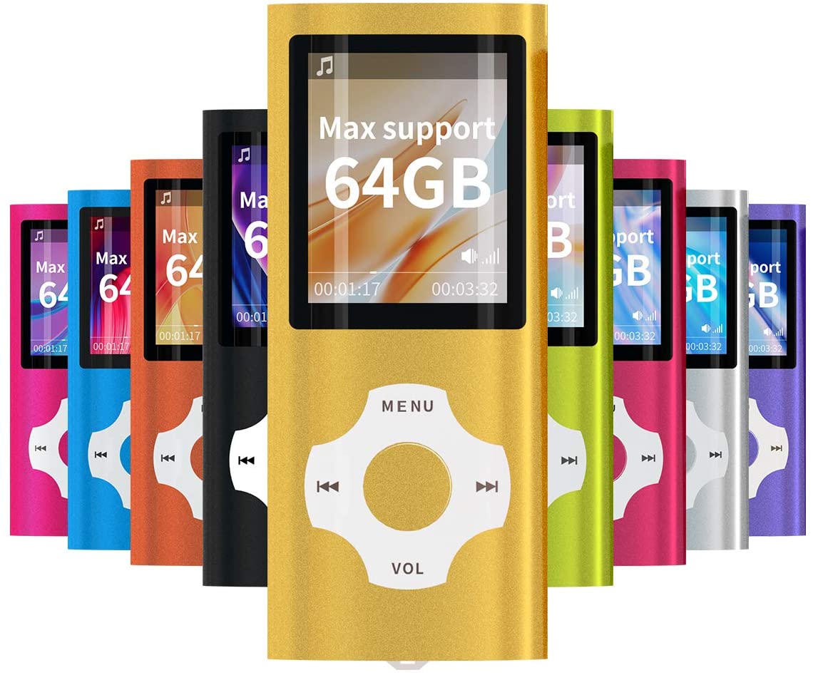 MP3/MP4 Portable Player,1.8 Inch LCD Screen,Max Support 64GB