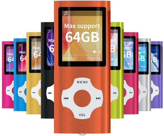 MP3/MP4 Portable Player,1.8 Inch LCD Screen,Max Support 64GB