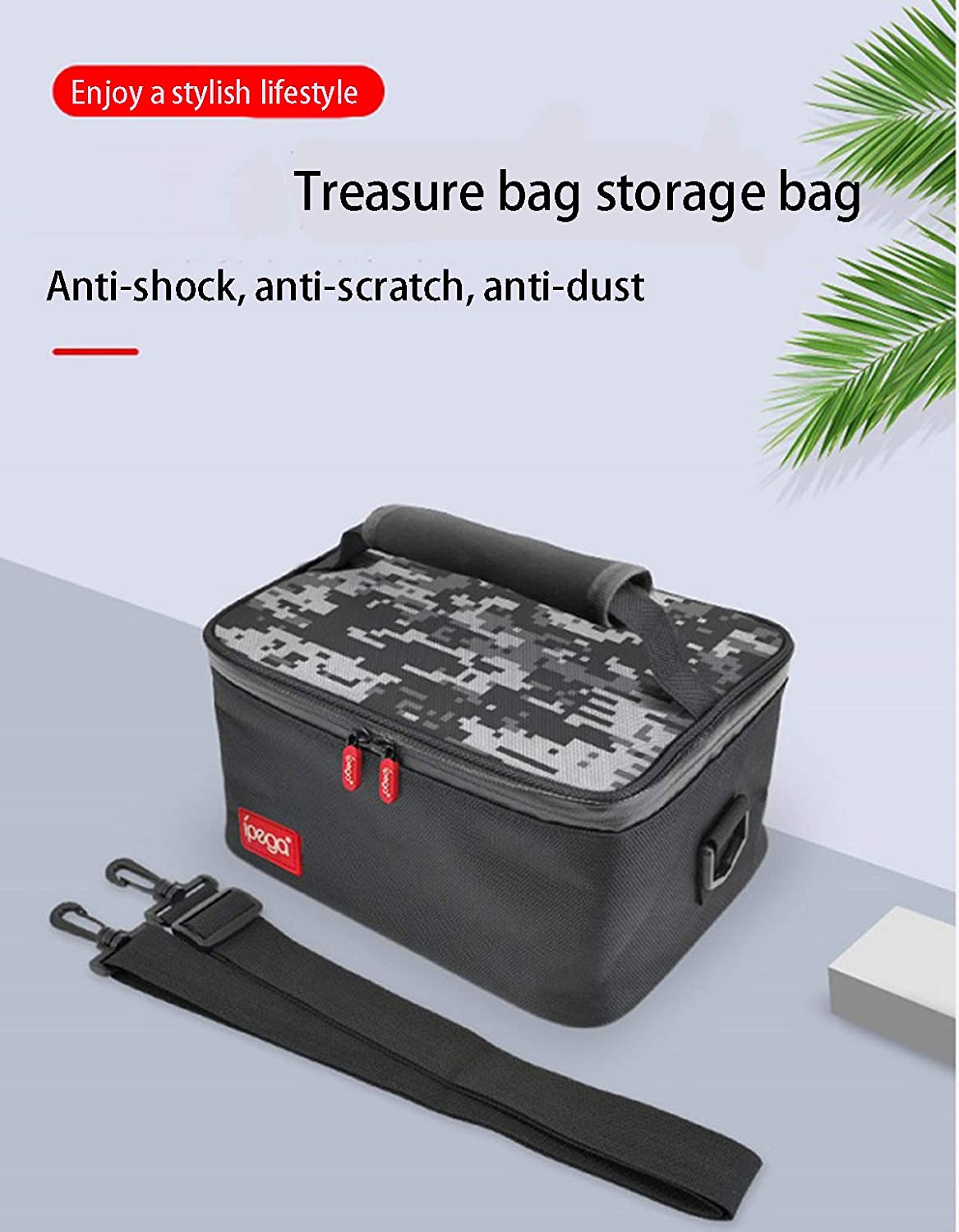 New ipega PG-9179 Switch Treasure Bag Storage Bag for NS Switch Host Messenger Bag Multi-Function EVA Storage Bag