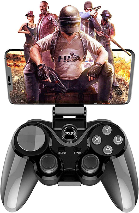 ipega PG-9128 Wireless Phone Controller Mobile Game Joystick PUBG Controller for Android 6.0 and Higher System Mobile Smart Phones/Tablets (Not Support Mediatek Chip Phones)