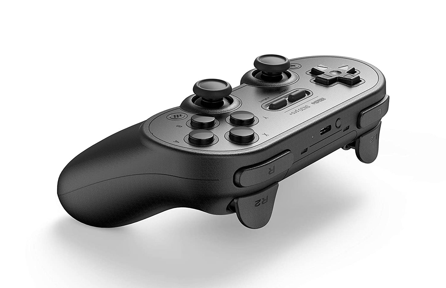 8Bitdo Sn30 Pro+ Bluetooth Controller Wireless Gamepad for Switch, PC, macOS, Android, Steam and Raspberry Pi (Black Edition)