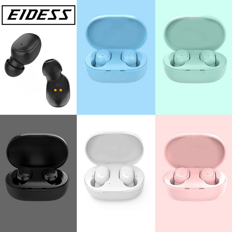 A6S TWS Bluetooth Earphone Wireless Headphone in-ear Headset sport Earbuds Earphones charging box for xiaomi huawei headphones