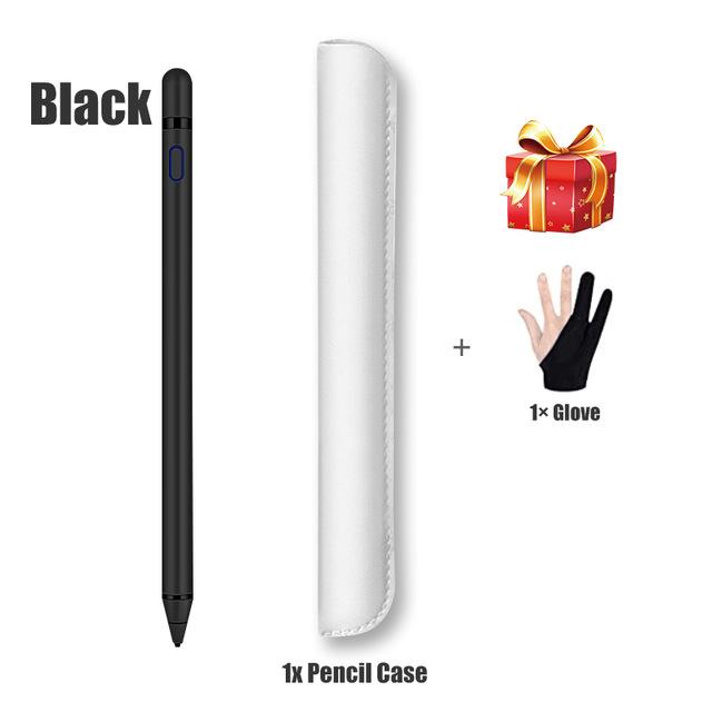 Active Stylus Pen for Android,iOS, iPad, iPhone and Most Tablet, 1.5mm Fine Point Rechargeable Digital Stylus Pen for Drawing