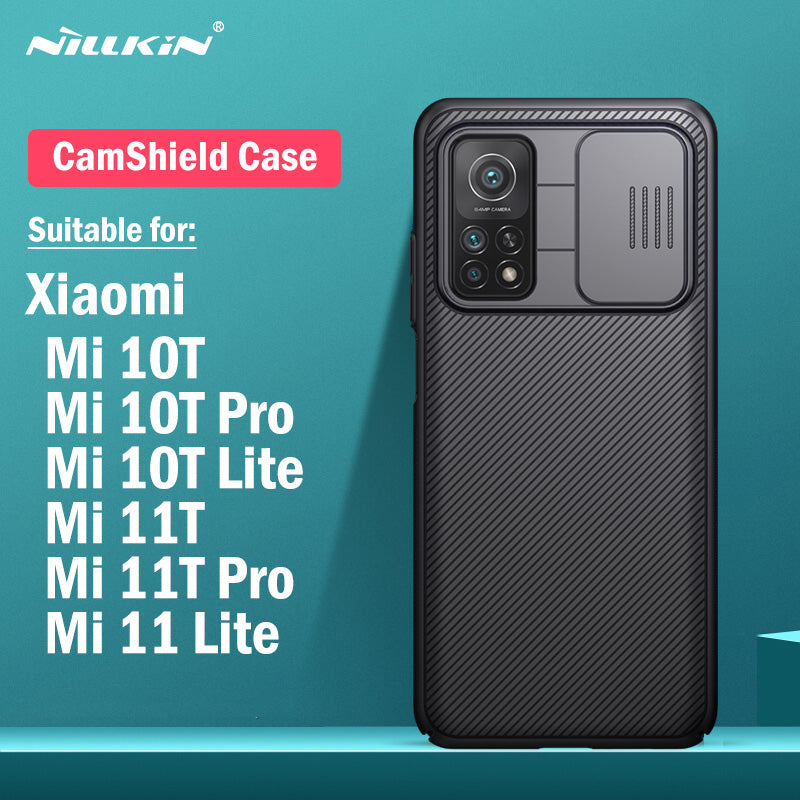 Camera Protection Cover for Xiaomi Mi 11T 10T Pro Lite 5G Case Cover Nillkin CamShield Slide Case for Xiaomi Mi 11 Lite 5G NE