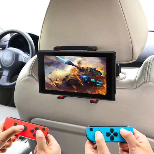 Car Back Seat Headrest Mount Holder for Nintendo Switch Console  360 Rotation Universal Tablet PC Auto Car Holder Stand