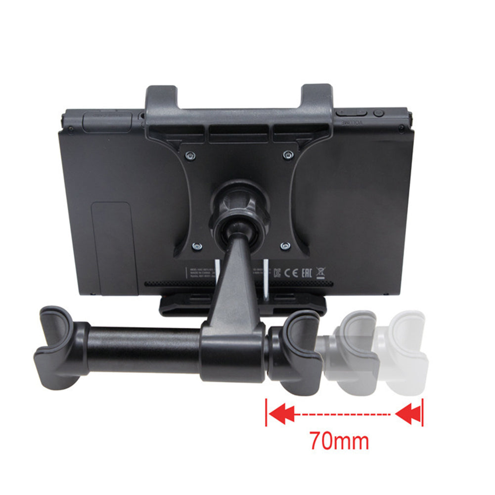 Car Back Seat Headrest Mount Holder for Nintendo Switch Console  360 Rotation Universal Tablet PC Auto Car Holder Stand