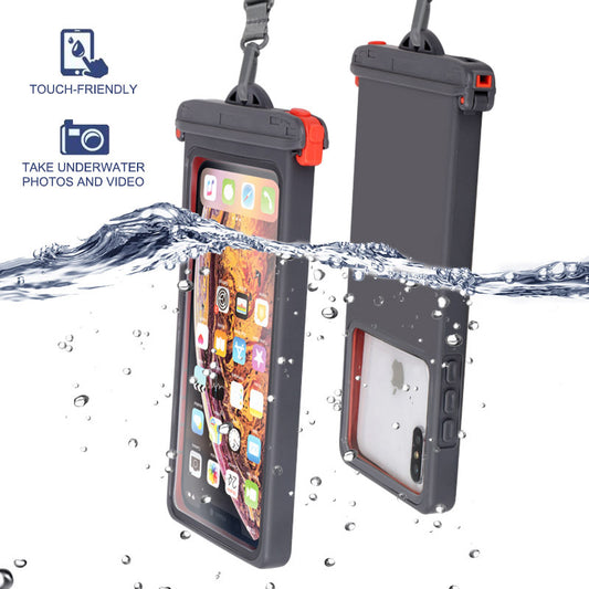 Drop resistant 35m Waterproof Box for Mobile Phones Under 6.9 Inches Plastic Mobile Phone Waterproof Case Diving Seal Phone Case