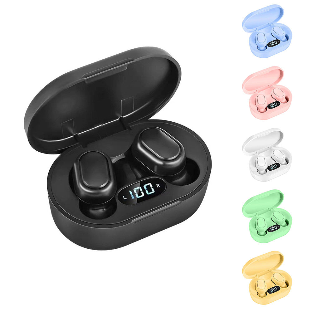 E7S TWS Wireless Headphones Bluetooth Earphones In-ear Stereo Earbuds Noise Cancelling Waterproof Sports Headset Digital Display