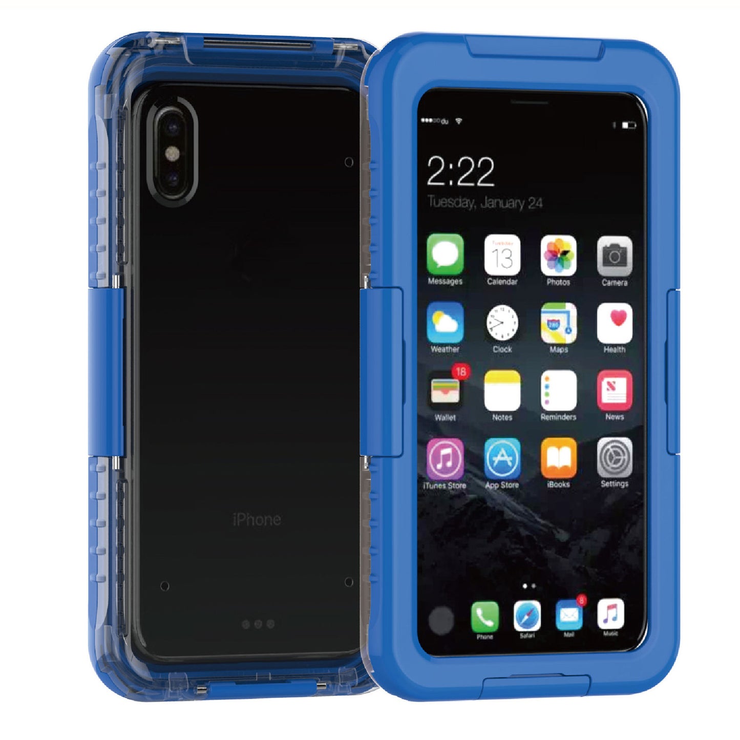 For OPPO Realme GT Master Narzo 30 5G GT Neo Flash 8 7 X7 C20 X50 Waterproof Phone Case Underwater Diving Bag Snowproof Cover