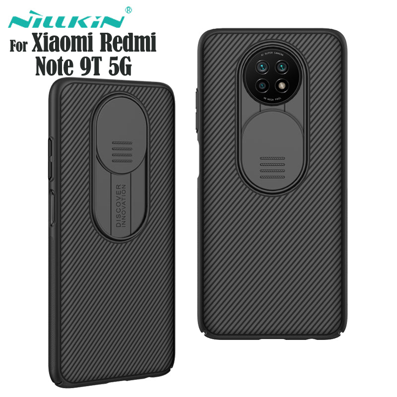 For Xiaomi Redmi Note 9T 5G 9 9S 9 Pro Max Case Mi 10 Mi10 Pro Cover NILLKIN CamShield Case Slide Camera Cover For Redmi Note9S