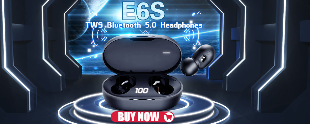 E7S TWS Wireless Headphones Bluetooth Earphones In-ear Stereo Earbuds Noise Cancelling Waterproof Sports Headset Digital Display