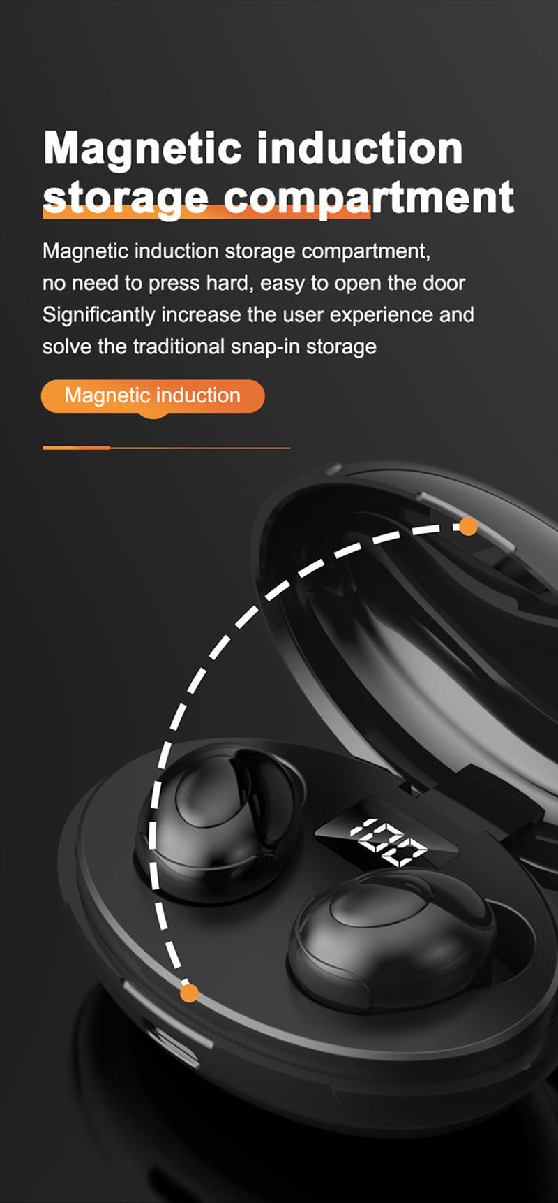 T5 TWS Bluetooth 5.0 Earphones Wireless Earbuds LED Display Dual Earbuds Bass Stereo Headphones For Huawei Xiaomi IPhone