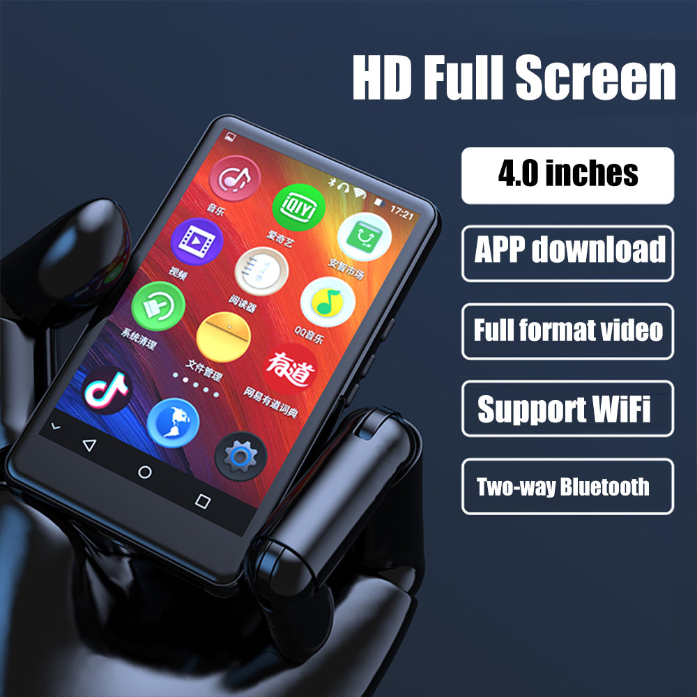 RUIZU H6 Android WiFi MP3 Player With Bluetooth Full Touch Screen 4inc –  SZAMBIT