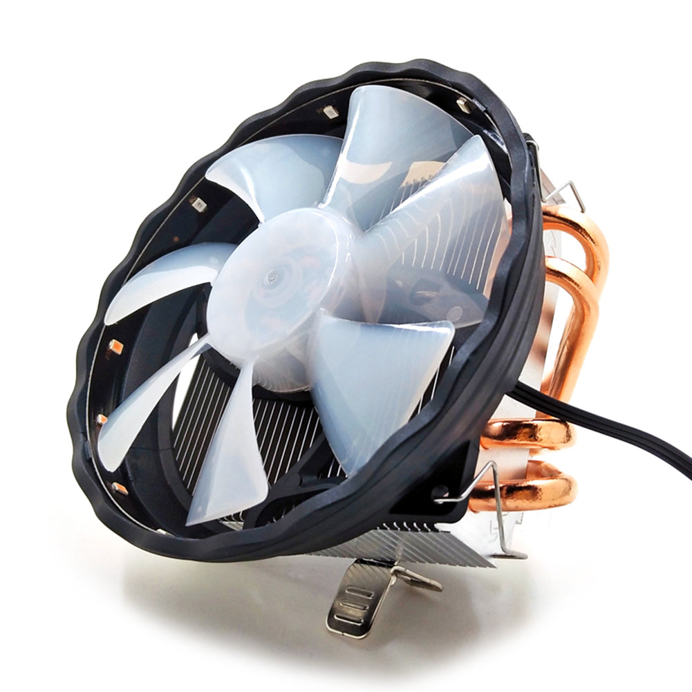 SNOWMAN CPU Cooler Radiator 4 Heatpipes 3/4Pin PWM 130W PC Computer Cooling Fan RGB Adjustable Fan for Intel LGA 2011/1200/1150