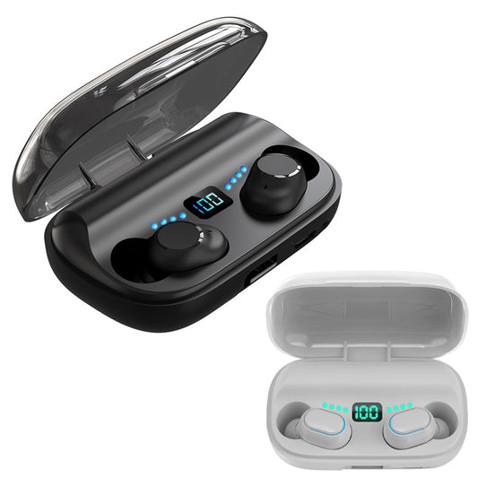 T11 TWS Wireless Bluetooth 5.0 Earphones 1800 mAh Charging Box HiFi Stereo Sports Waterproof Wireless Headphone With Microphone