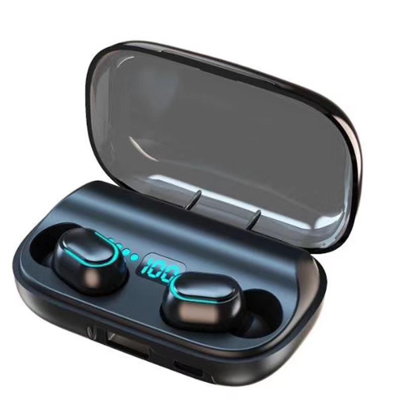 T11 TWS Wireless Bluetooth 5.0 Earphones 1800 mAh Charging Box HiFi Stereo Sports Waterproof Wireless Headphone With Microphone