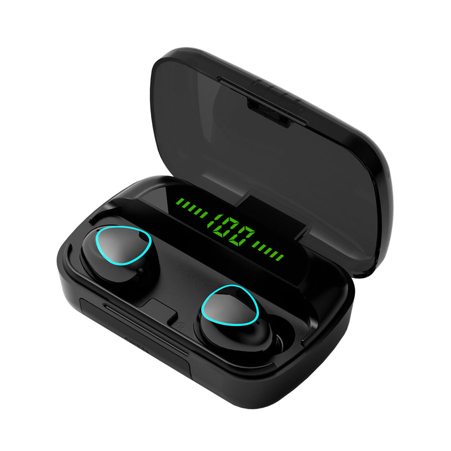 TWS Bluetooth 5.1 Earphones 9D Stereo Sports Waterproof Earbuds Headsets 3500mAh Charging Box Wireless Headphone With Microphone