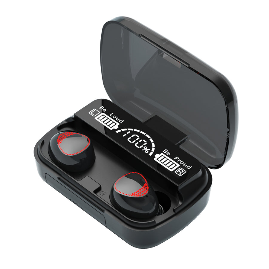 TWS Bluetooth 5.1 Earphones 9D Stereo Sports Waterproof Earbuds Headsets 3500mAh Charging Box Wireless Headphone With Microphone