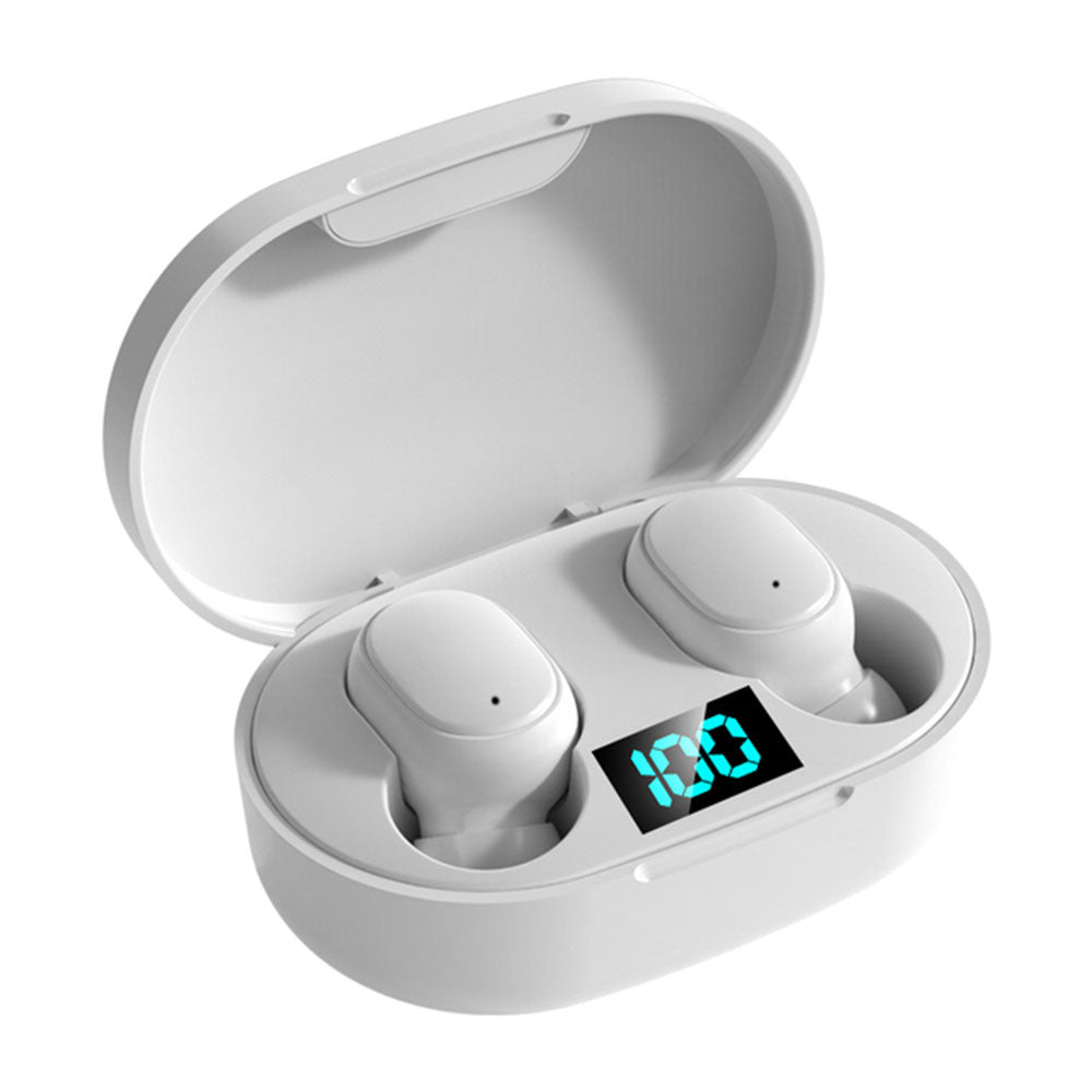 TWS E6S Wireless Headphones Bluetooth 5.0 Earphones Headsets with Mic Sport Noise Cancelling Earbuds Mini Earphone A6S Handsfree