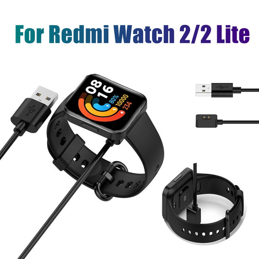 USB Charging Cable For Xiaomi Redmi Watch 2 Lite 50cm/100cm Fast Charger Adapter for redmi watch2 Smart Watch Accessories