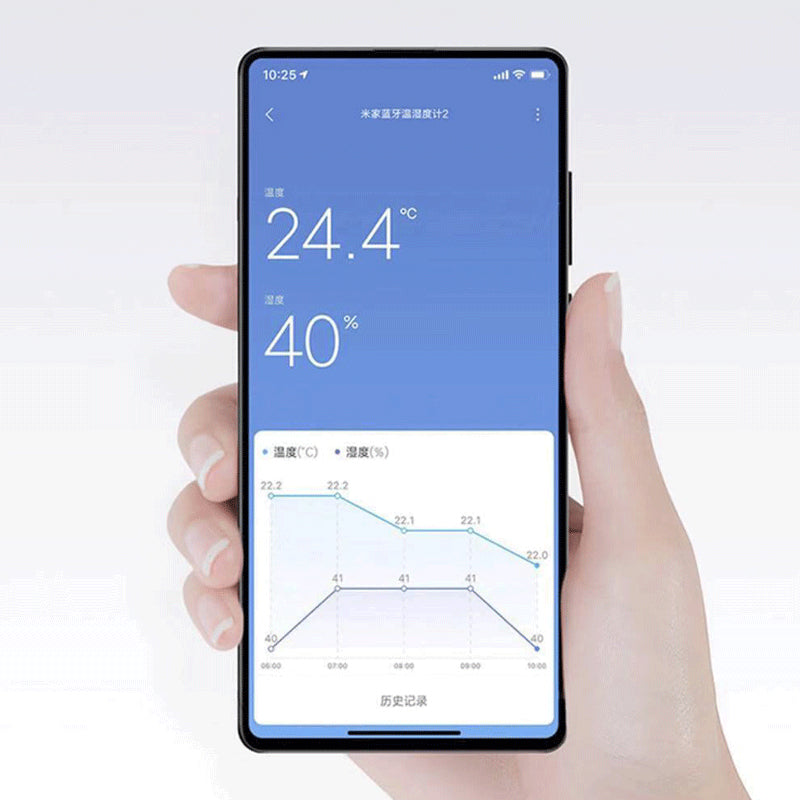 XIAOMI Mijia Bluetooth Thermometer 2 Wireless Smart Electric Digital Hygrometer Thermometer Work with Battery Thermometer 2